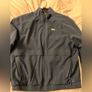 Figs Dark Harbor Sydney Performance Scrub Jacket